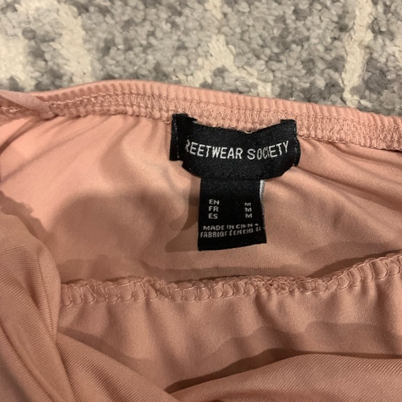 COPY - pink, champagne, rose colour dress barely worn - Picture 2 of 2